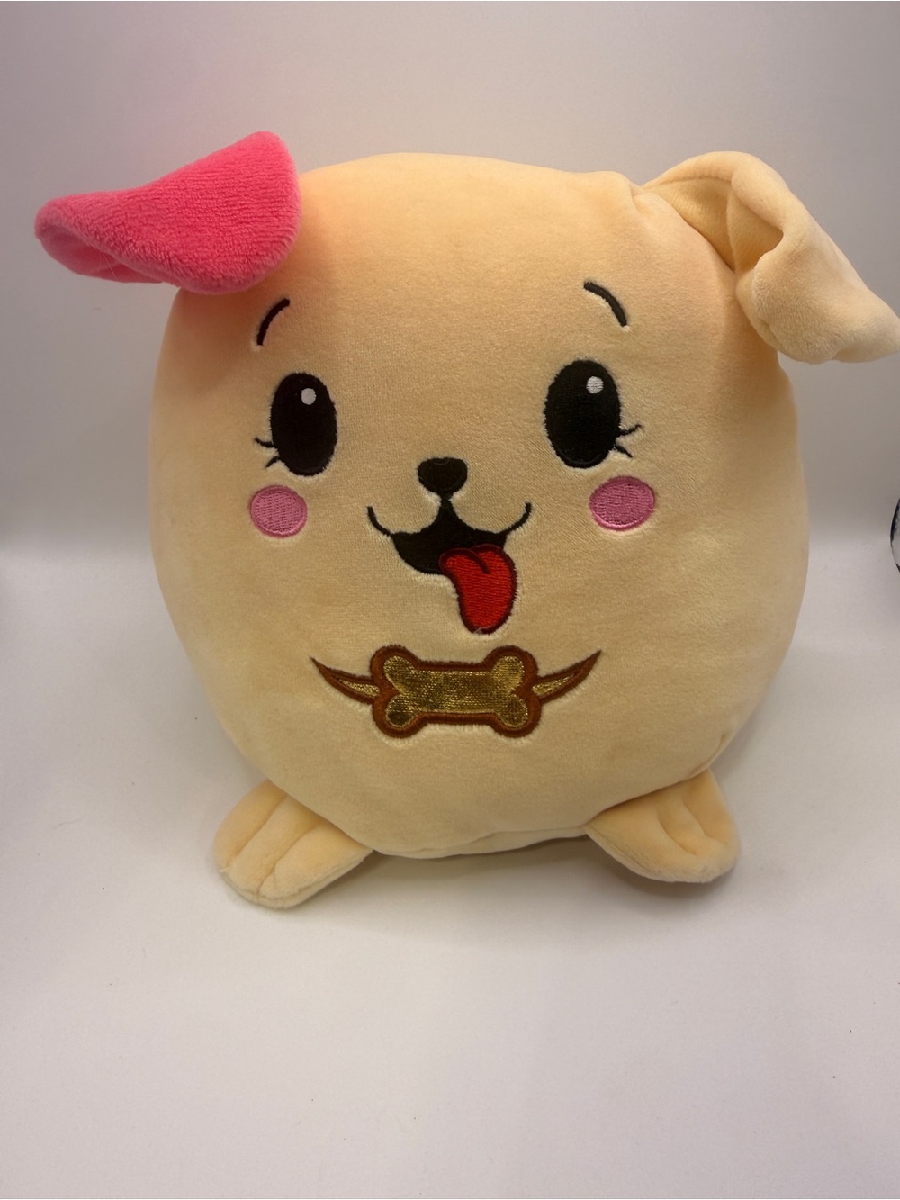 Pikmi Pops Pup Plush Dog 8 Inch 2017 Tan Moose Stuffed Animal Plush